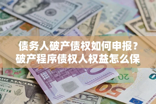 北京债务人破产债权如何申报？破产程序债权人权益怎么保障？