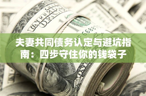 北京夫妻共同债务认定与避坑指南：四步守住你的钱袋子